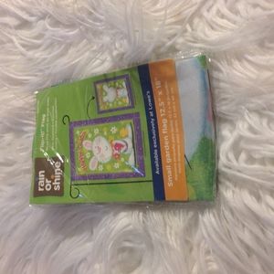 Rain or shine happy Easter flip it small garden flag